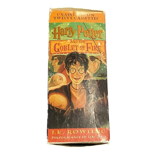 Pre-Owned Harry Potter and The Goblet of Fire 12 Cassette Tapes 20 Hours Audio - Picture 7 of 10